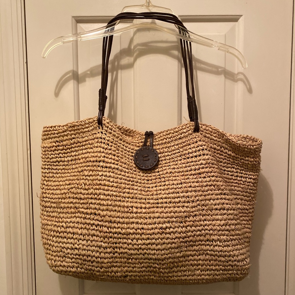 Raffia Carryall bag